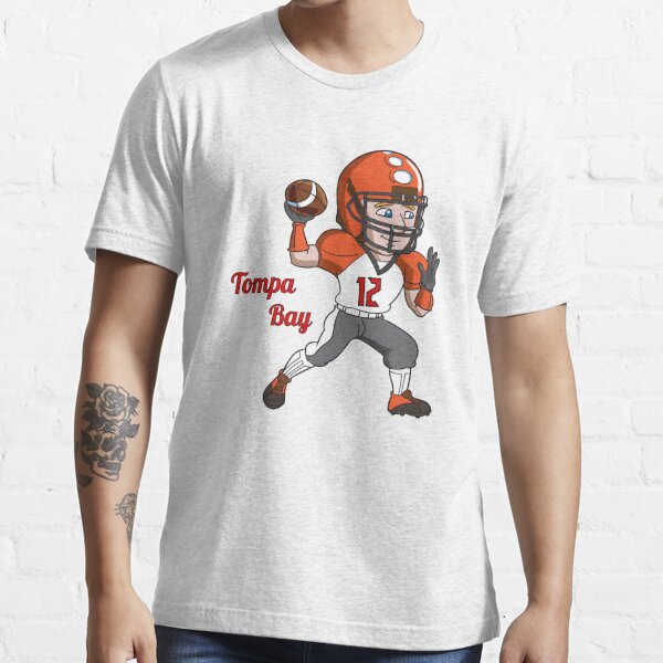 Tompa Bay Brady Football Tampa Essential T-Shirt for Sale by SHRAPNEL-INK