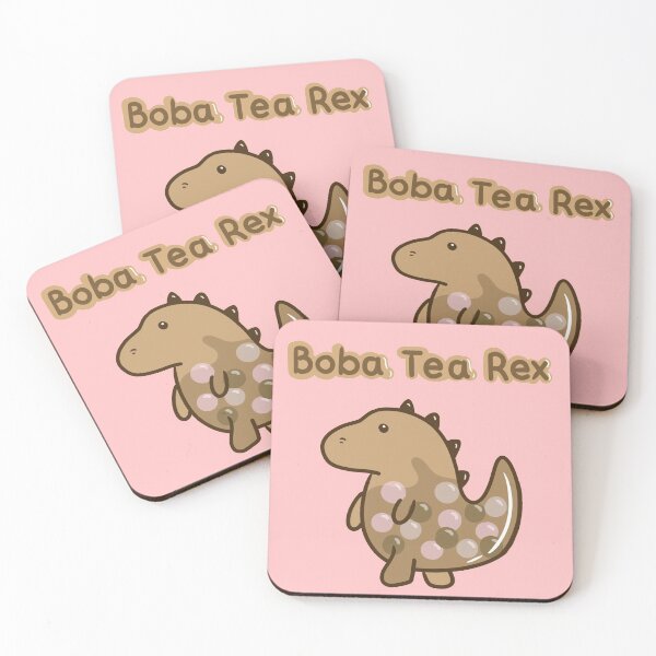 Item preview, Boba Tea Rex - bubbletea dino designed and sold by StarGazeArtz.
