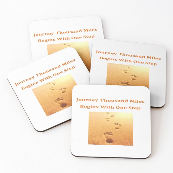 Item preview, Journey thousand miles begins with one step designed and sold by sosservice.
