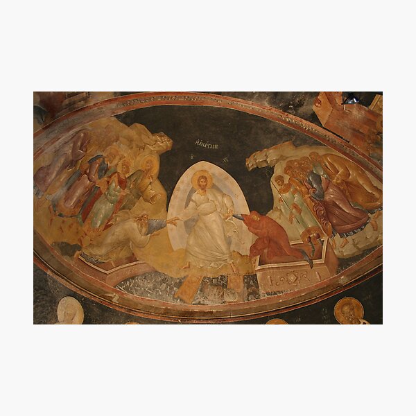 Item preview, The Anastasis fresco in Chora Church Turkey designed and sold by docnaus.