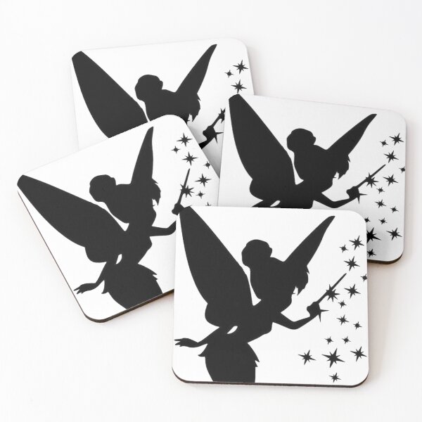 Item preview, Tinkerbell Silhouette designed and sold by RainySundays.