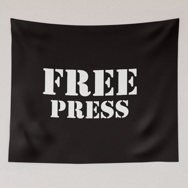 Item preview, Free Press, Support Investigative Journalism, Freedom Of Expression,  designed and sold by tawscolors.