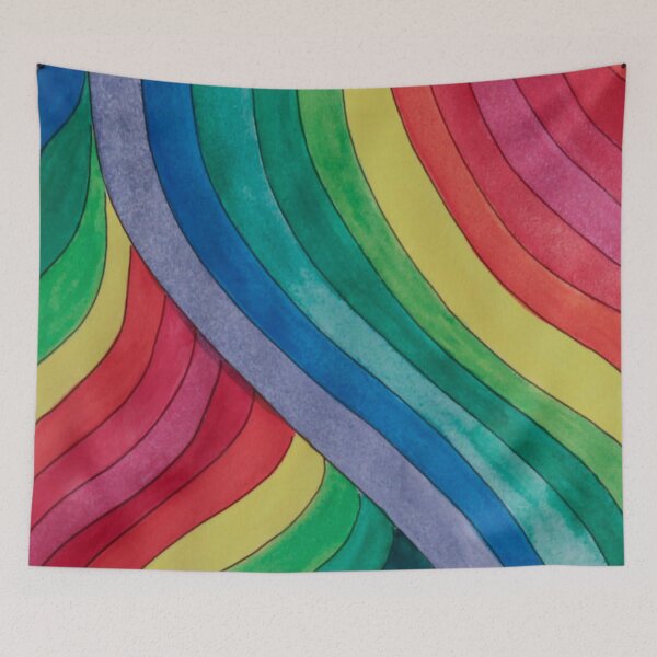 Aperçu de l'œuvre Armure arc-en-ciel créée et vendue par medinacreative.
