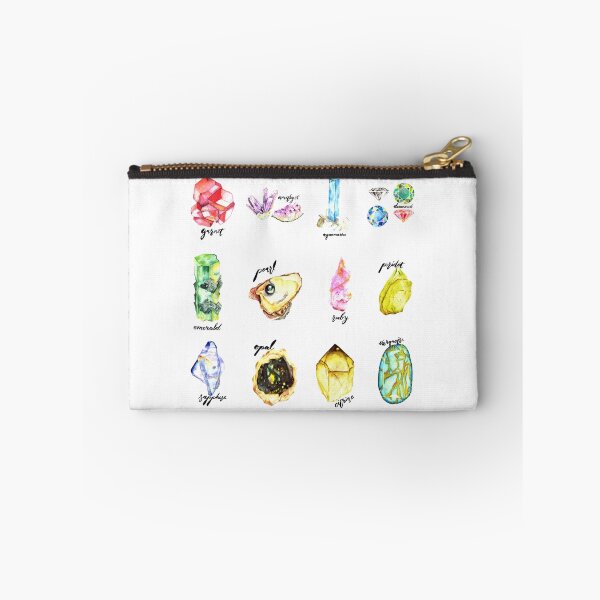 Item preview, Watercolor Birthstones With Calligraphy designed and sold by sadiesavesit.