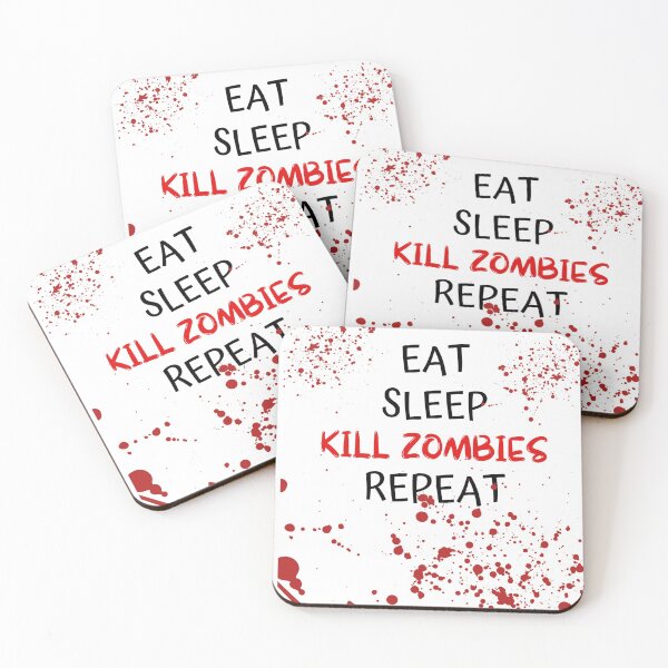Item preview, Eat sleep zombie  designed and sold by Monkey204.