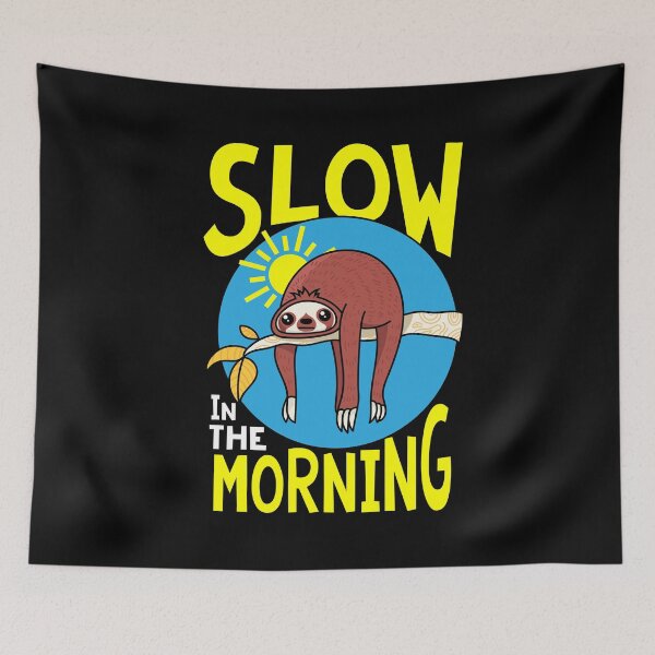 Item preview, Cute Sloth Slow Animal Sloth Women Nightwear Gift designed and sold by 2blackcherries.