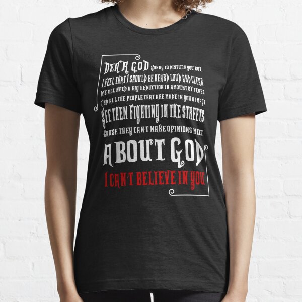 Dear God Essential T-Shirt