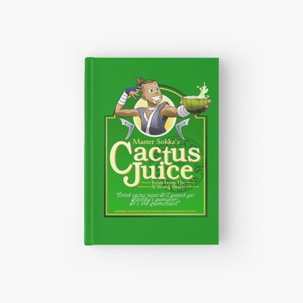 Master Sokka's Cactus Juice Hardcover Journal