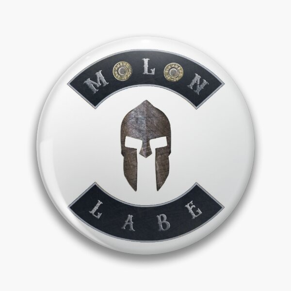 Item preview, Molon Labe in Rockers with Spartan Helmet designed and sold by MadBadDangerous.