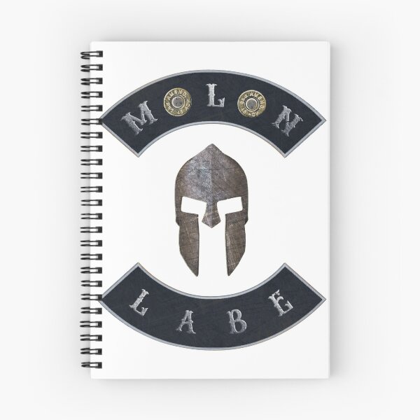 Item preview, Molon Labe in Rockers with Spartan Helmet designed and sold by MadBadDangerous.