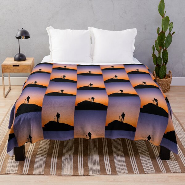 Item preview, The photographer of the landscape at sunset designed and sold by martinosfr.