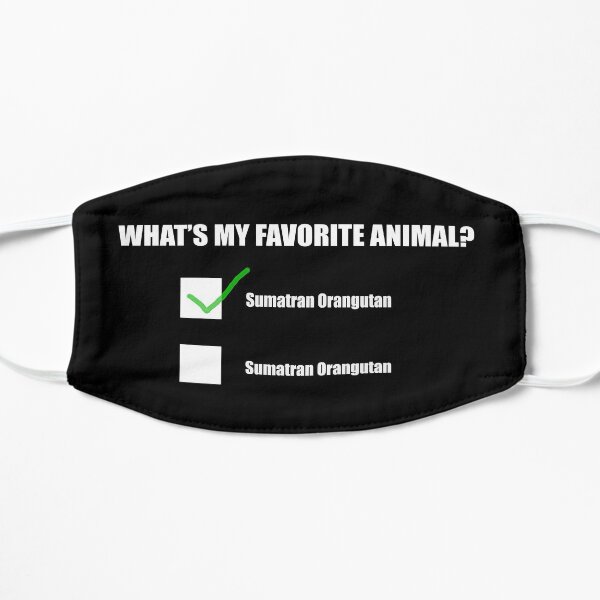 Sumatran Orangutan - My Favorite Animal Mask