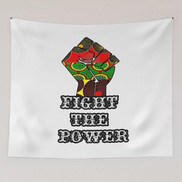 Item preview, Rasta themed Fight the Power Fist  designed and sold by artbyomega.