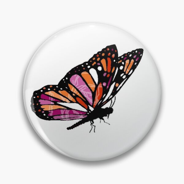 Item preview, Subtle Pride Monarch Butterfly designed and sold by jocesomesauce.