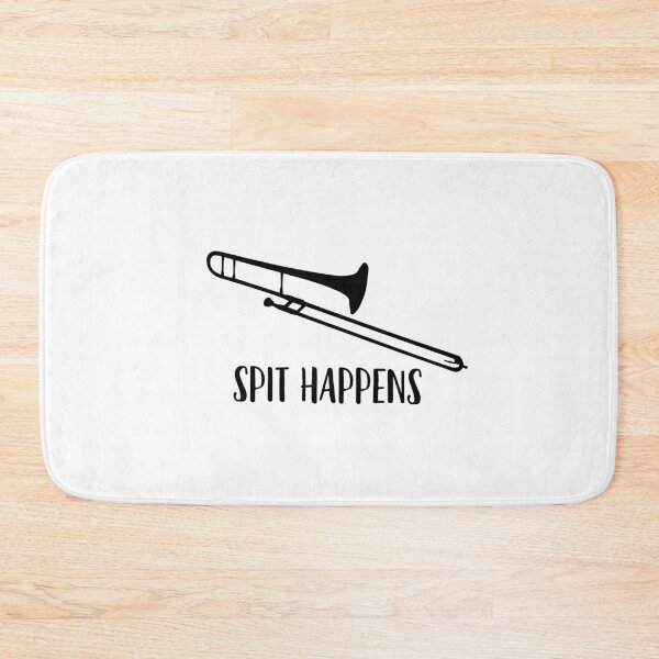 Item preview, Funny Trombone Player Design - Spit Happens designed and sold by EstelleStar.