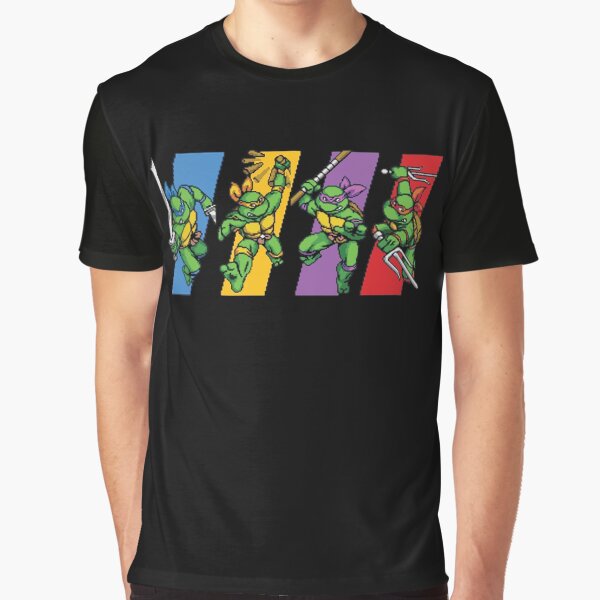 Vista previa del artículo con la obra «Selección de personajes de TMNT», diseñado y vendido por Slappers.