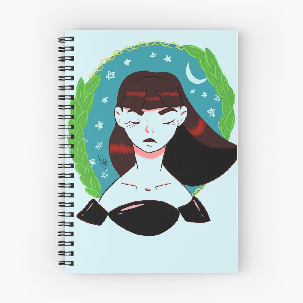 Item preview, Spiral Notebook designed and sold by LucyCreates.