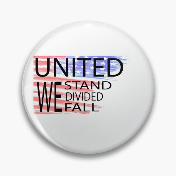 Item preview, United We Stand Divided We Fall-colbertlateshow designed and sold by Ms-Nach.