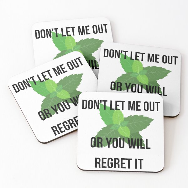 Item preview, Don't let mint out! For no reason. Only gardners will find this funny (or sad) designed and sold by MargheritaLidia.
