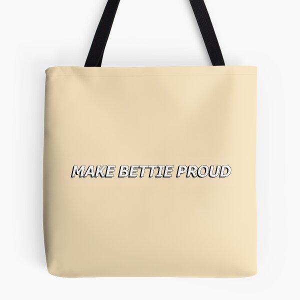 Item preview, MAKE BETTIE PROUD YELLOW AND BLACK  designed and sold by Stickers by SoSrat.