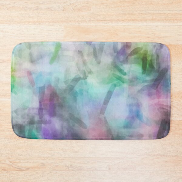 Item preview, splash painting texture abstract background in purple pink green designed and sold by Mrvell.