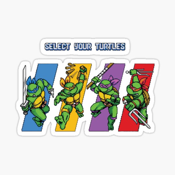 Item preview, TMNT Character Select 2 designed and sold by Slappers.