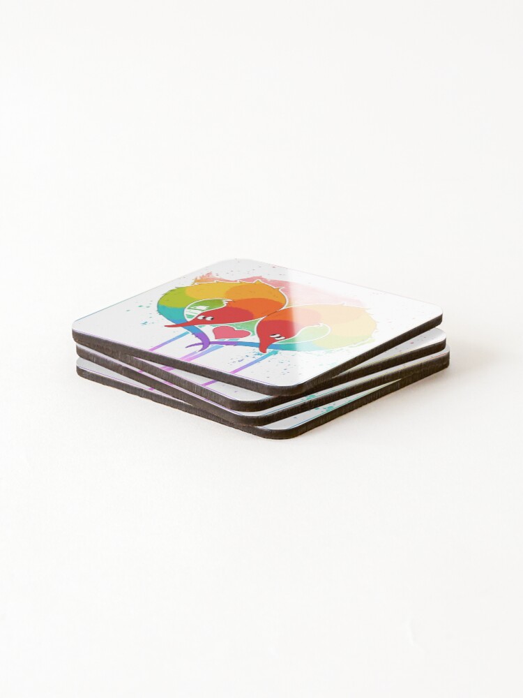 Thumbnail 4 of 5, Coasters (Set of 4), Love Off the String designed and sold by Roum.