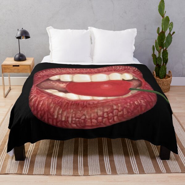 Item preview, Cherry Lips Mouth Painting designed and sold by jaggerstudios.