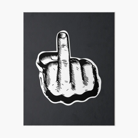 【BiG】FUCK IT!middle fingar 中指　fuck you! Middle Finger Fuck You LED Neon Sign 31