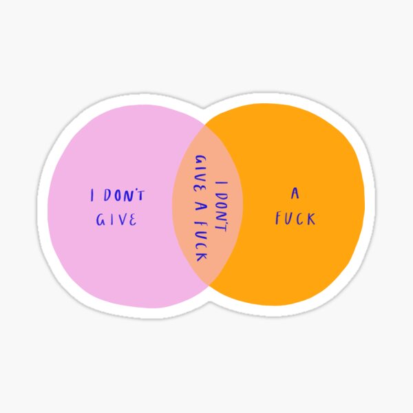 Venn Diagram Sticker