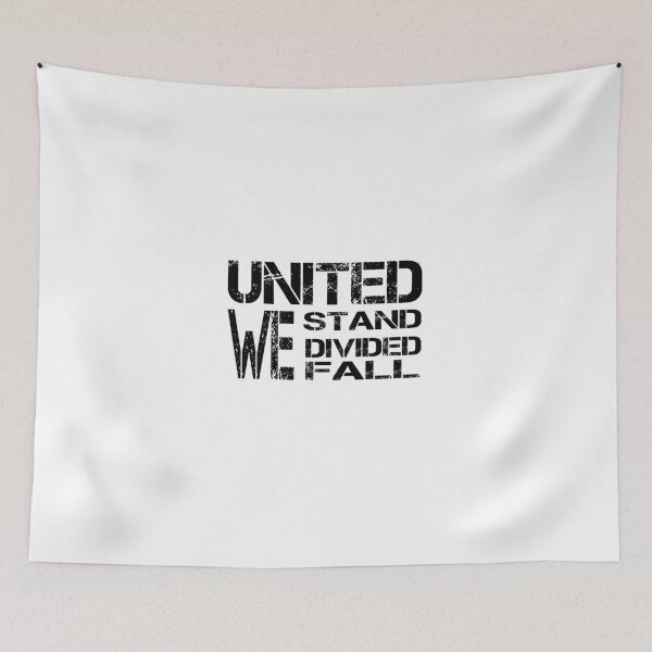 Item preview, United We Stand Divided We Fall-colbertlateshow designed and sold by Ms-Nach.