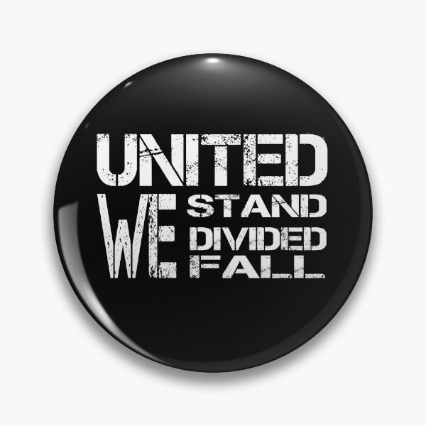 Item preview, United We Stand Divided We Fall-colbertlateshow designed and sold by Ms-Nach.