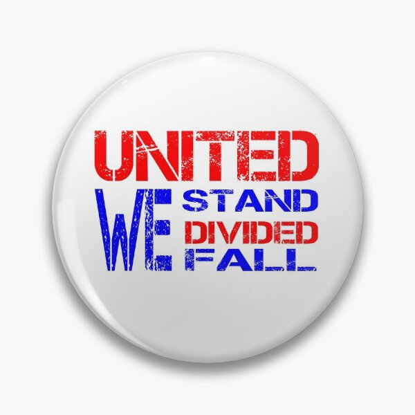 Item preview, United We Stand Divided We Fall-colbertlateshow designed and sold by Ms-Nach.