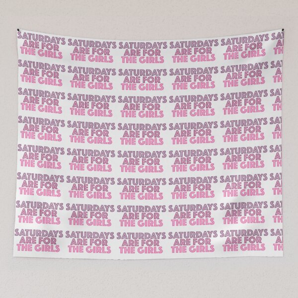 Item preview, Saturdays Are For The Girls Sticker designed and sold by jensensbubble.