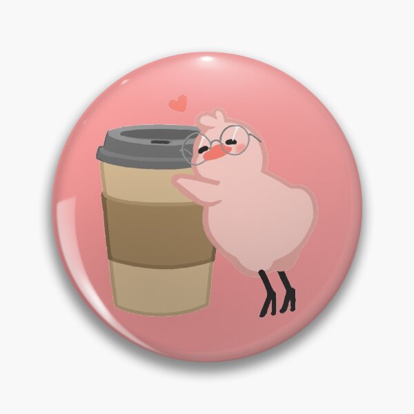 Item preview, Coffee Hug Birdblob designed and sold by Sabtastic.