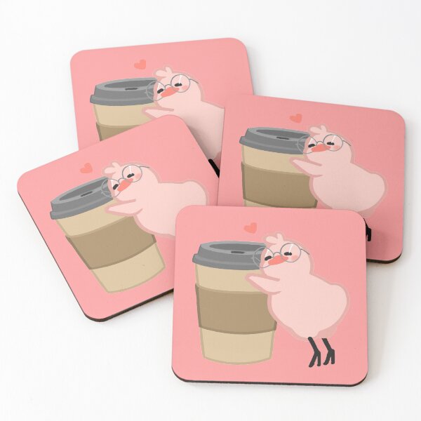 Item preview, Coffee Hug Birdblob designed and sold by Sabtastic.