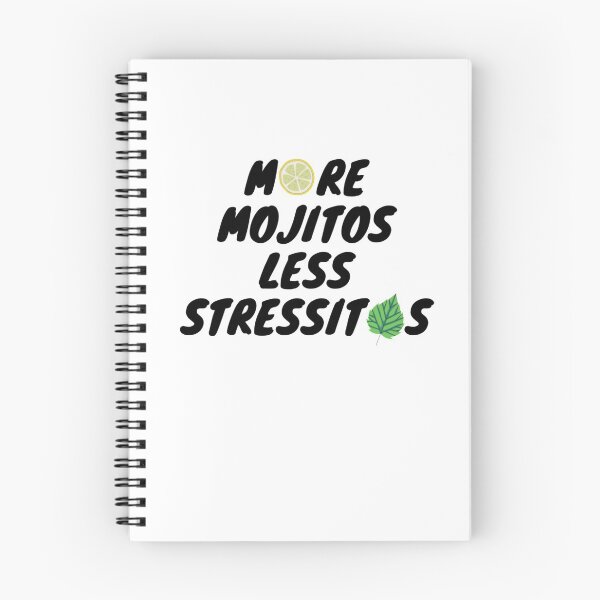 Item preview, More Mojitos Less Stressitos  designed and sold by bond11.