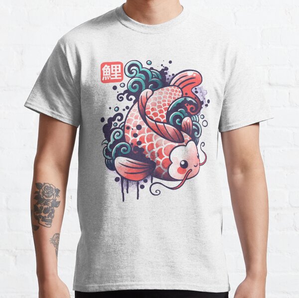 koi carp fish watercolor Classic T-Shirt