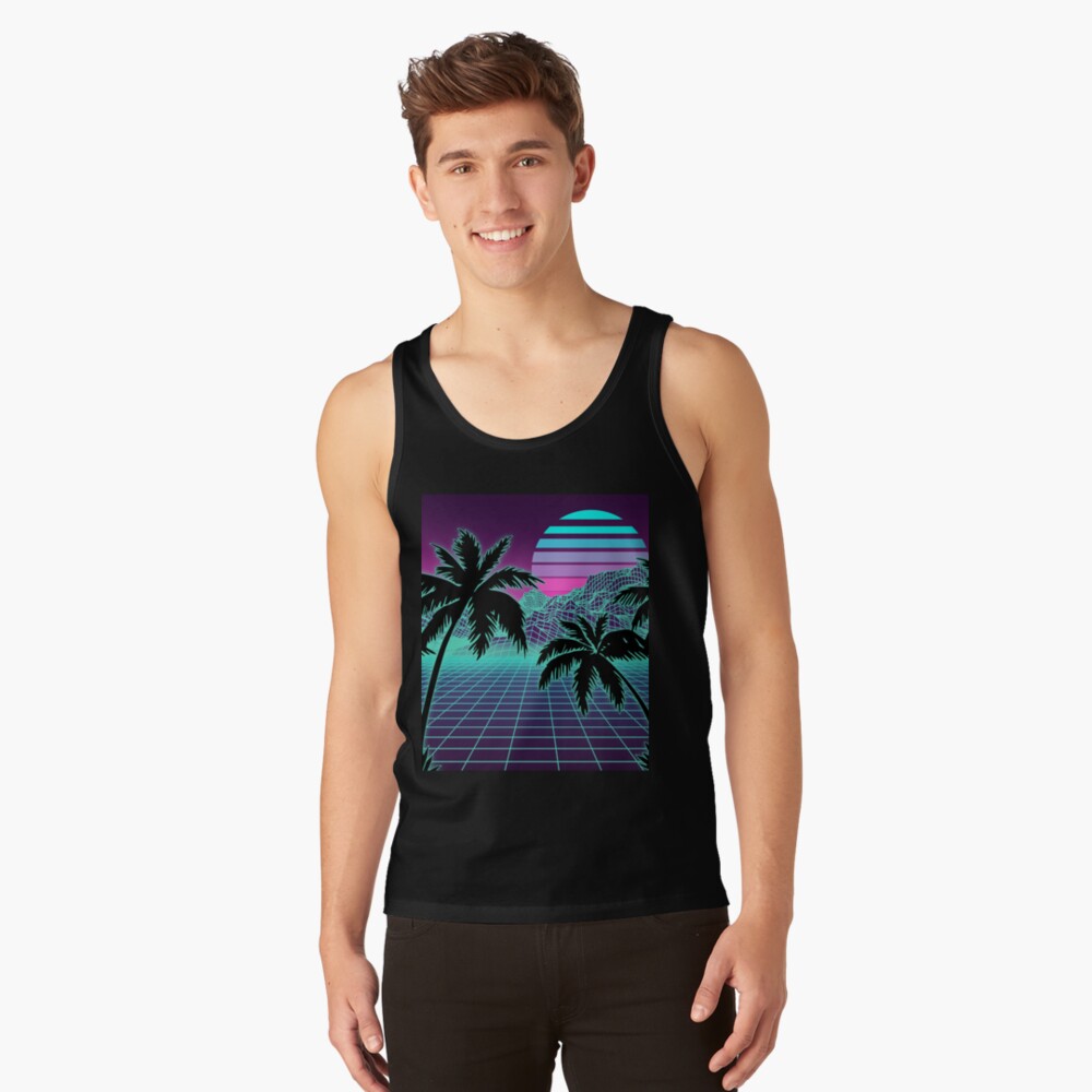 Athletic Tank Top – Sunset Ombre – Cultureopolis