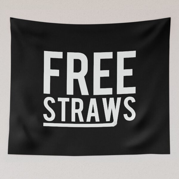 Item preview, Free Straws Anti-Ban designed and sold by flippinsg.