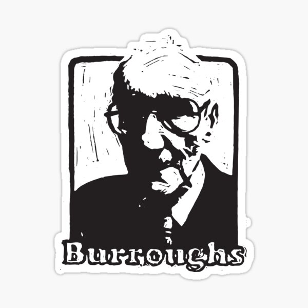 Item preview, William S Burroughs designed and sold by CuccuCollective.