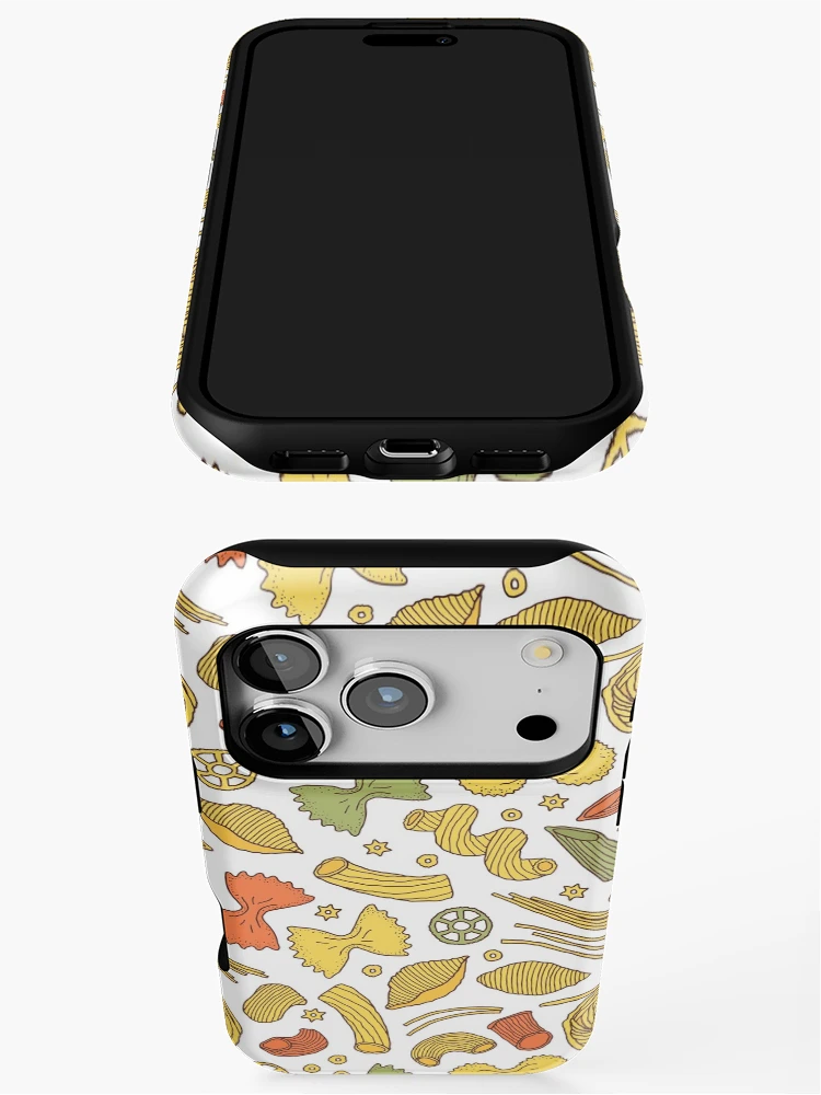 Thumbnail 3 of 4, iPhone Case, Pasta Pattern designed and sold by edwardecho.