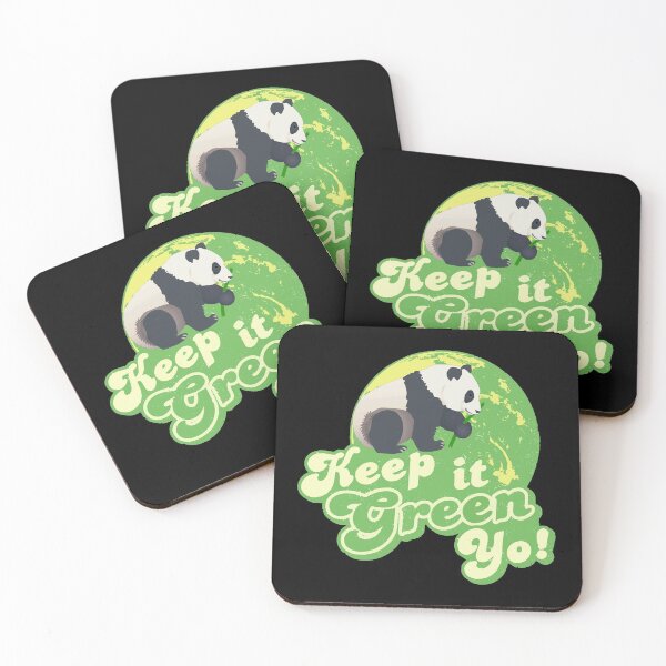 Item preview, Keep It Green Panda Yo designed and sold by flippinsg.