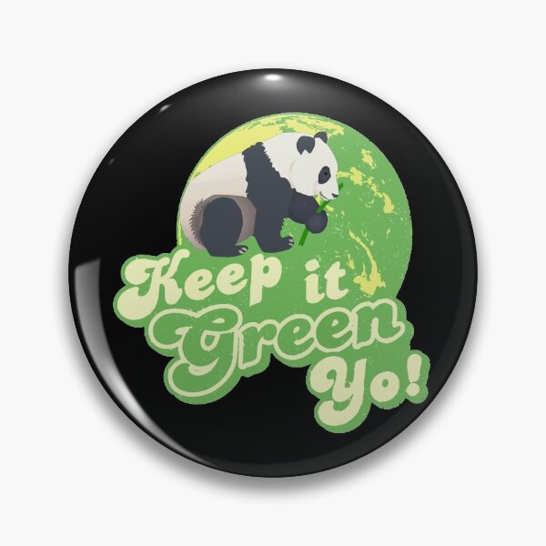 Item preview, Keep It Green Panda Yo designed and sold by flippinsg.