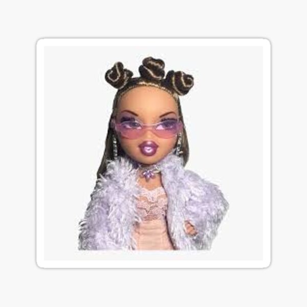 Bratz doll boujee Redbubble logo