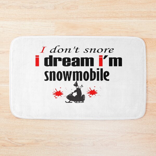 Item preview, I Don't Snore I Dream I'm A Snowmobile Funny T Shirt. designed and sold by benjhod.