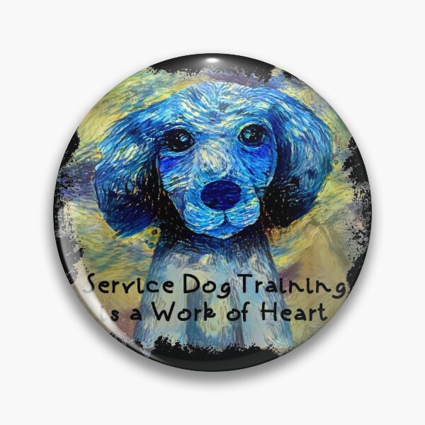 Item preview, Service Dog Trainer Heart Starry Night designed and sold by creative321.
