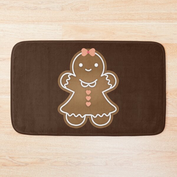 Item preview, Gingerbread Girl Pattern - Brown designed and sold by drxgonfly.