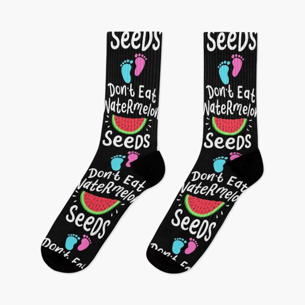 Item preview, Don't Eat Watermelon Seeds Pregnancy Baby Shower designed and sold by haselshirt.