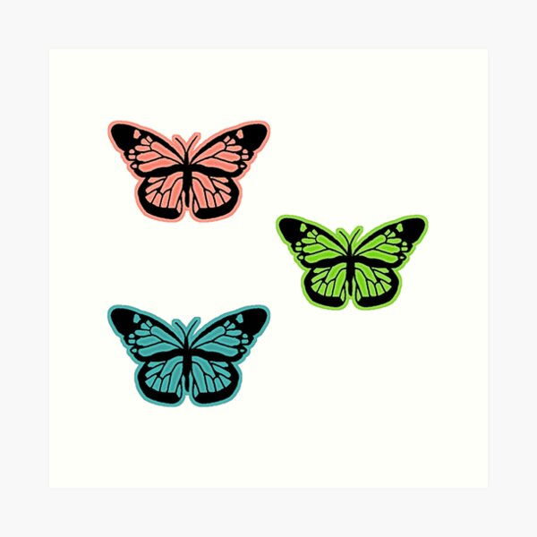 3D Butterflies Poster for Sale by corey ann art